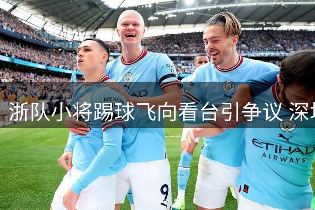 浙队小将踢球飞向看台引争议 深圳球迷组织要求道歉